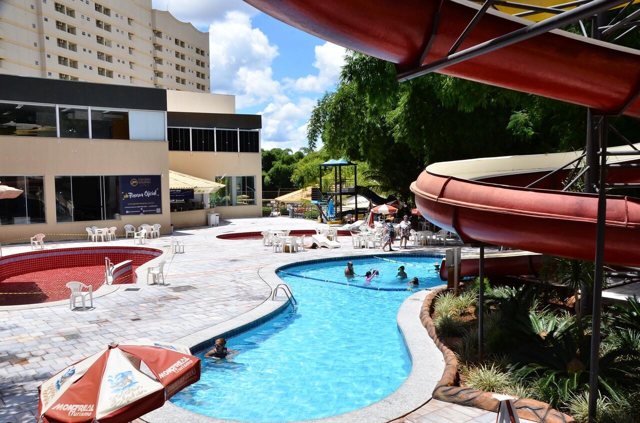 Apartamento Golden Dolphin Grand カルダス・ノバス エクステリア 写真